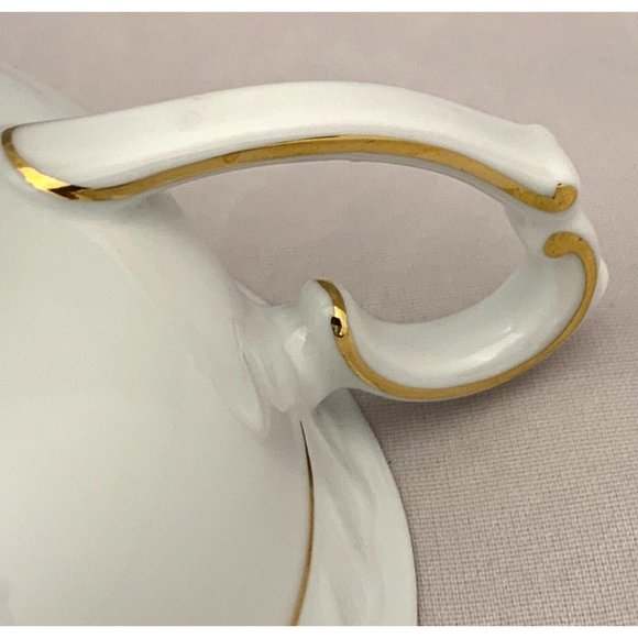 K&A Krautheim Tea Cup / Coffee Mug Rosedale Pattern Selb Bavaria Germany 2.25" - Picture 8 of 8